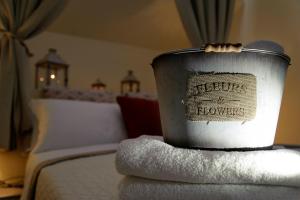 Posteľ alebo postele v izbe v ubytovaní Xenía B&B