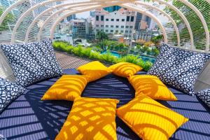 Posezení v ubytování Au Lac Charner Hotel