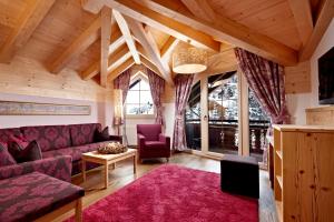 Posedenie v ubytovaní Biohotel Castello Königsleiten