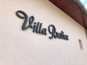 Certifikát, hodnocení, plakát nebo jiný dokument vystavený v ubytování Villa Rustica