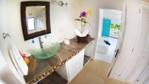 Casa de las Flores tropical的一间浴室