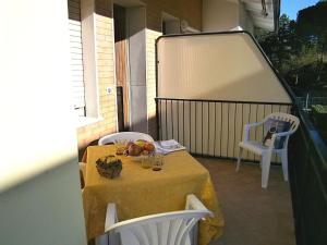 A balcony or terrace at Glicini