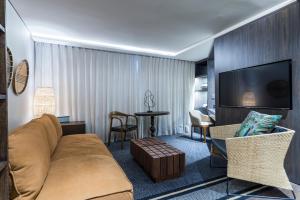 Χώρος καθιστικού στο Movich Hotel Las Lomas