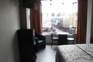 Posezení v ubytování Hostal Bond