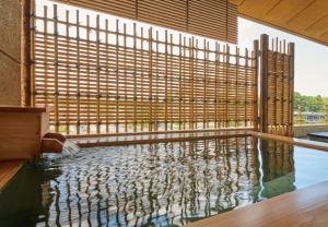 Bazén v ubytování Arima Onsen Takayamaso Hanano nebo v jeho okolí