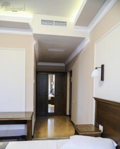 Katil atau katil-katil dalam bilik di Boulevard Hotel