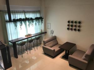 Area soggiorno di Moo House