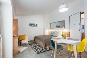 Posezení v ubytování City Vibe Studios
