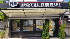Сертификат, награда, вывеска или другой документ, выставленный в Hotel Amalfi
