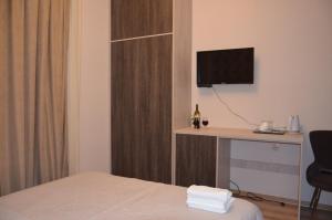 TV a/nebo společenská místnost v ubytování Hotel Griboedov
