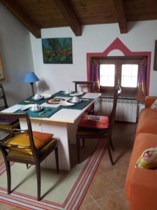 Posezení v ubytování B&B Il Pioppo E La Fonte