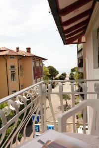 Balkón nebo terasa v ubytování Hotel Abbazia