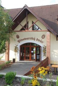 Framhlið eða inngangur Pivovarský dvůr Zvíkov