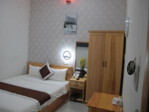 Postel nebo postele na pokoji v ubytování Mr Rot's Secret Hotel