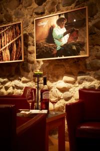 Χώρος καθιστικού στο Hotel de Charme Römerhof