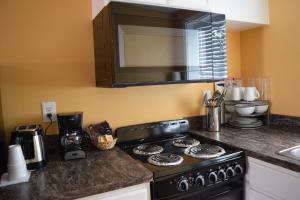 Een keuken of kitchenette bij Dew Drop Inn