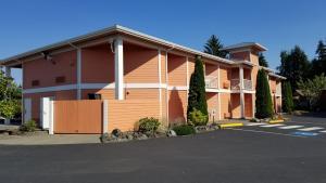 Het gebouw waarin het motel zich bevindt