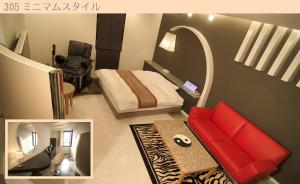 Uma área de estar em Hotel Very Matsusaka (Adult Only)