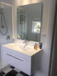 A bathroom at The Inn At The Convent
