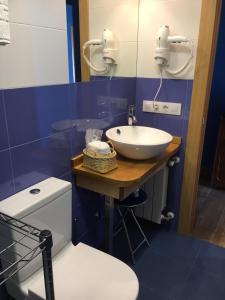 Koupelna v ubytování Narcea Turismo Real