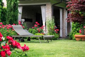 Zahrada ubytování B&B a Ca' Minore Franciacorta