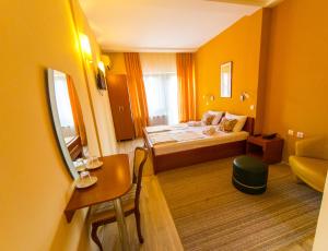 Posteľ alebo postele v izbe v ubytovaní Hotel Pine