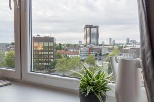 Gallery image of Business Apartment mit Blick auf die Skyline von Essen in Essen