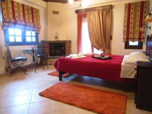 Postel nebo postele na pokoji v ubytování Evilion Traditional Inn