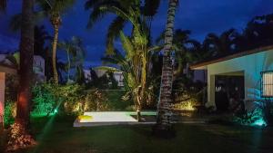 Zahrada ubytování Villa Strelitzia Cabarete