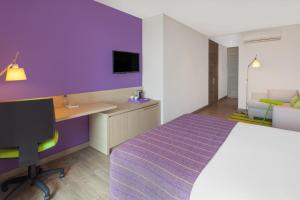 Μια τηλεόραση ή/και κέντρο ψυχαγωγίας στο Hotel Bari Bucaramanga