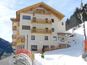 Hotel Alpenfrieden durante l'inverno