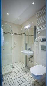 Koupelna v ubytování Eilenriedestift Hotel
