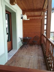 Balkón nebo terasa v ubytování Residence Orma