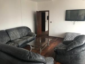 Posezení v ubytování Portus Apartment