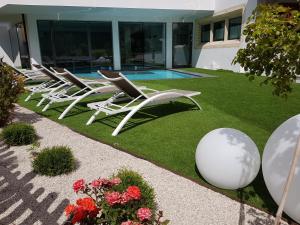Bazén v ubytování Sport Hotel Majarè nebo v jeho okolí