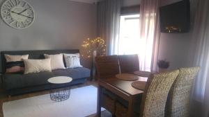Postel nebo postele na pokoji v ubytování Apartamenty no3