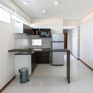 Eldhús eða eldhúskrókur á Asuncion Rent Suites Centro