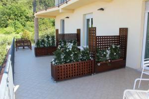 Zahrada ubytování Affittacamere Le Fontanelle