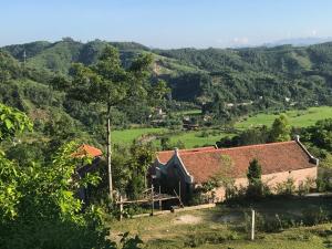 Peisaj natural din apropierea acestei vile