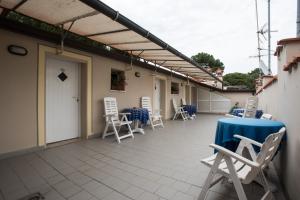 Balkón nebo terasa v ubytování Hotel Kyrton