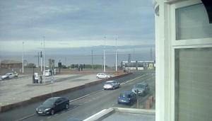a view of a highway with cars on it at The braeside families and couples in Blackpool