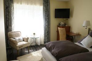 TV a/nebo společenská místnost v ubytování Hotel Storchen