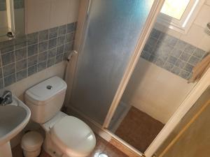 Kúpeľňa v ubytovaní Casa Roja