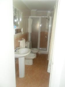 Kúpeľňa v ubytovaní Hostal Centro Sol