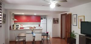 Η κουζίνα ή μικρή κουζίνα στο Casa La Noria