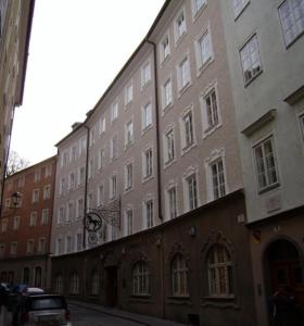 Fotografia z galérie ubytovania Hotel Schwarzes Rössl v destinácii Salzburg