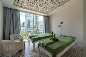 Lázně a/nebo wellness v ubytování Au Lac Charner Hotel