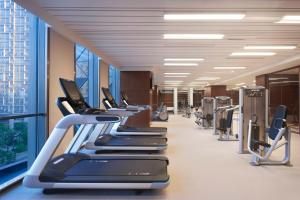 The fitness centre and/or fitness facilities at Hyatt Regency Shanghai Jiading