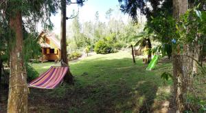 Κήπος έξω από το Chalet des plaines