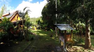 Κήπος έξω από το Chalet des plaines
